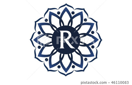 Flower Elegance Initial R Flower Elegance Initial R 46110083