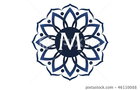 Flower Elegance Initial M Flower Elegance Initial M 46110088