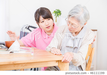 Elderly people who refuse meals and the corresponding carers Elderly people Care Elderly people who refuse meals and the corresponding carers Elderly people Care 46111199