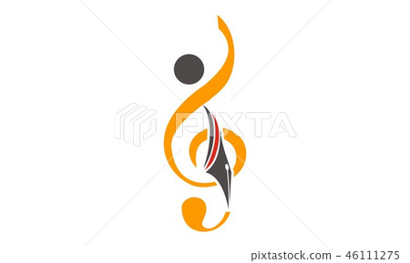Music Education Logo Design Template Vector Music Education Logo Design Template Vector 46111275
