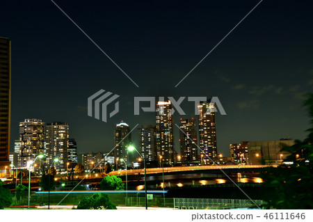 Minato Mirai區塔公寓夜視圖 Minato Mirai區塔公寓夜視圖 46111646