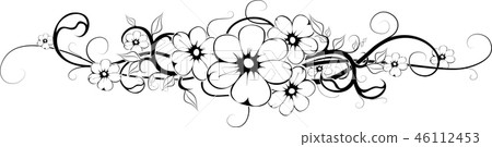 flower tattoo 46112453