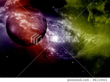 galaxy in a free space galaxy in a free space 46114401