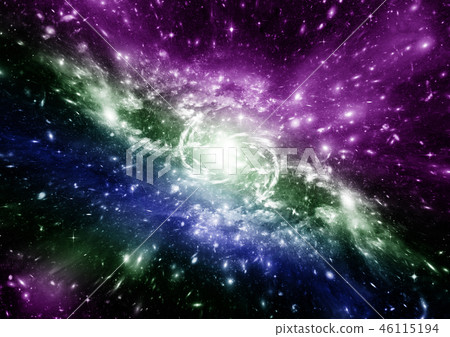 galaxy in a free space 46115194