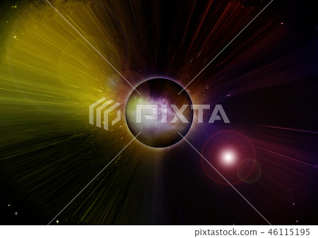 galaxy in a free space 46115195