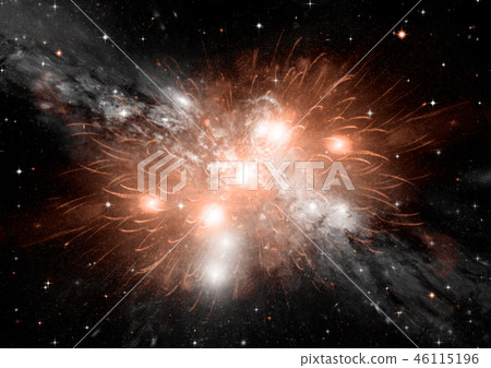 galaxy in a free space 46115196