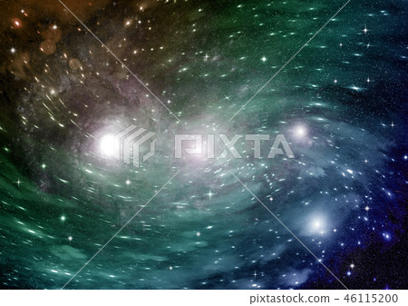 galaxy in a free space 46115200
