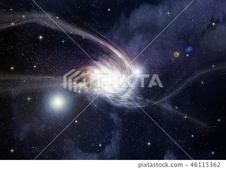 galaxy in a free space 46115362