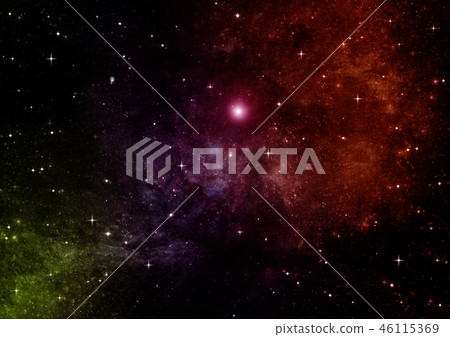 galaxy in a free space 46115369