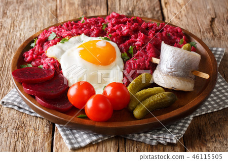 traditional meal of northern Germany Labskaus traditional meal of northern Germany Labskaus 46115505