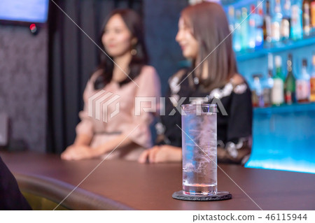 Girls bar snack stand lounge cast image 46115944