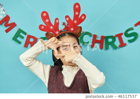 gift, christmas, child, children, girl gift, christmas, child, children, girl 46117537