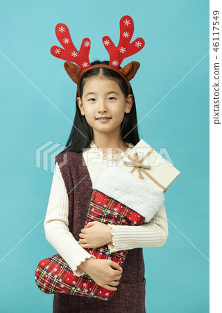 gift, christmas, child, children, girl gift, christmas, child, children, girl 46117549
