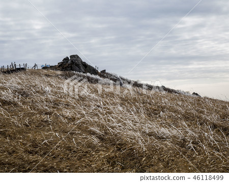 Sobaeksan snow wind iron Danyang county. Chungbuk Sobaeksan snow wind iron Danyang county. Chungbuk 46118499
