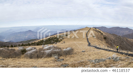 Sobaeksan snow wind iron Danyang county. Chungbuk 46118537