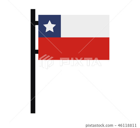 Chile flag Chile flag 46118811