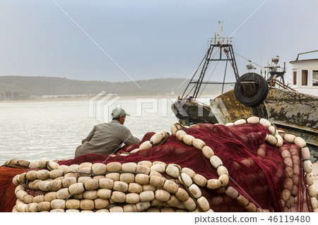 In the old fishing port of Essaouira. 46119480