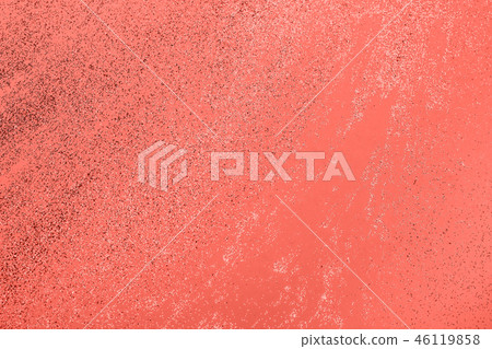 Festive pastel coral background with metallic confetti. Festive pastel coral background with metallic confetti. 46119858