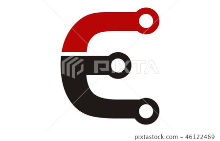 Letter E Electric Symbol Letter E Electric Symbol 46122469