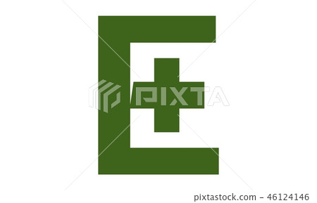 Letter E Cross Health 46124146