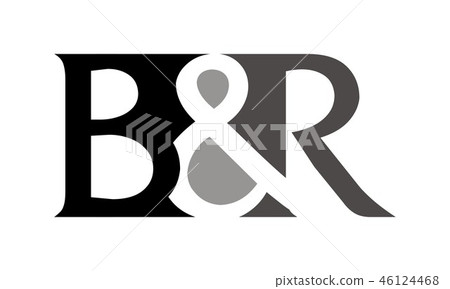 Letter B & R - Stock Illustration [46124468] - PIXTA
