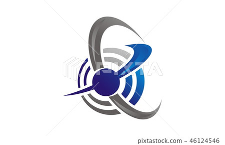 Business Target Logo Design Template Vector 46124546