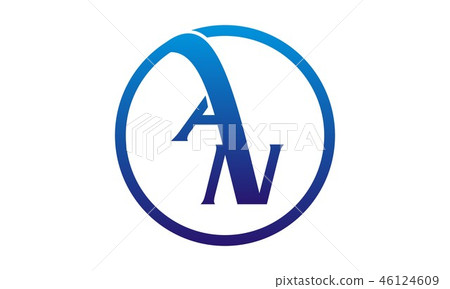 Letter AN Logo Design Template Vector 46124609