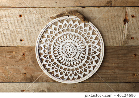Macrame, mandala, dream catcher, shabby chic Macrame, mandala, dream catcher, shabby chic 46124696