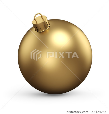 Gold Christmas Decoration Ball Gold Christmas Decoration Ball 46124734
