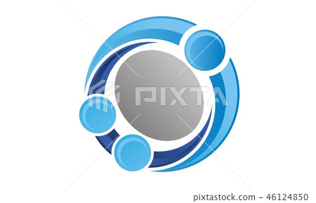 Mediation Logo Design Template Vector 46124850