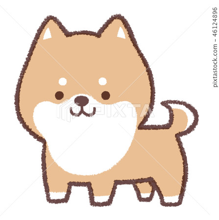 Duck Puppy Standing - Stock Illustration [46124896] - Pixta