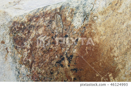 Rough raw stone surface texture brown Rough raw stone surface texture brown 46124993