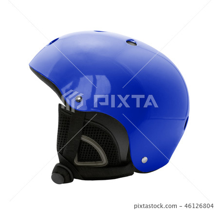 Blue ski helmet Blue ski helmet 46126804