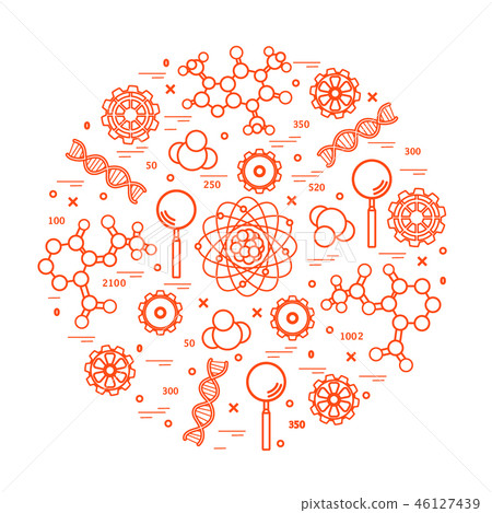 variety scientific, education elements variety scientific, education elements 46127439