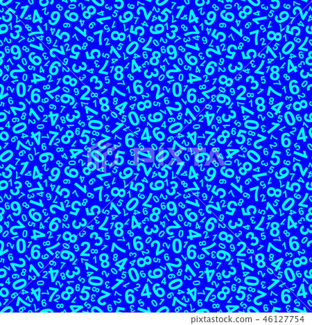 Abstract Background with Numbers. Abstract Background with Numbers. 46127754