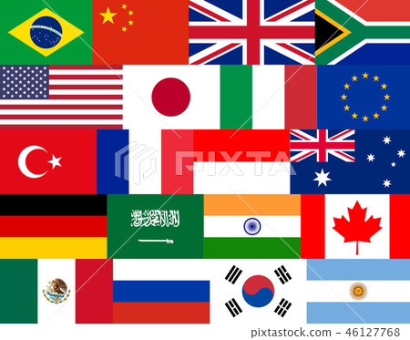 set of flat vector flags set of flat vector flags 46127768