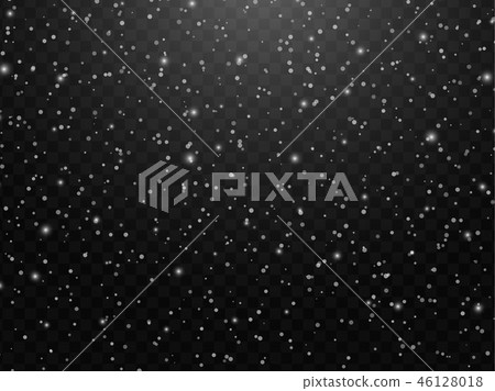 Abstract snowflake background.  46128018