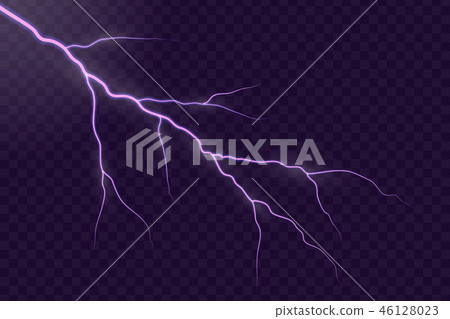 Lightning electric thunder 46128023