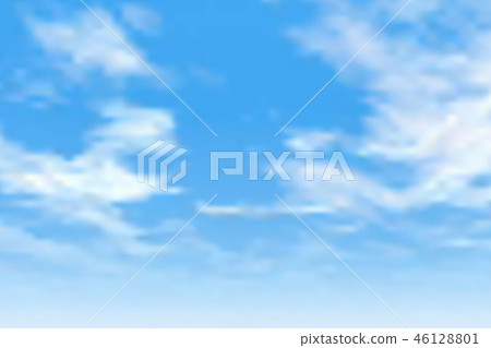 illustration of blue cloudy sky 46128801
