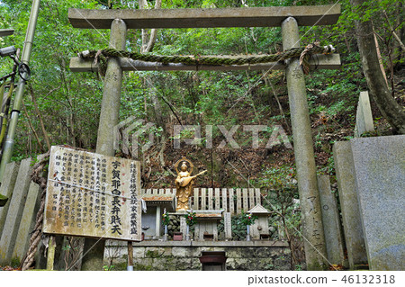 [Inunarizan Shikahobun-ji Temple Uga Hakuben Bententen]大阪府泉佐野市Oki 8 46132318
