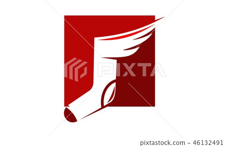 Sock Wing Logo Design Template Vector 46132491