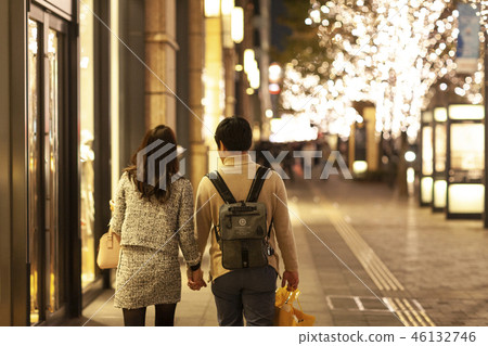 Illumination night christmas end of year Illumination night christmas end of year 46132746
