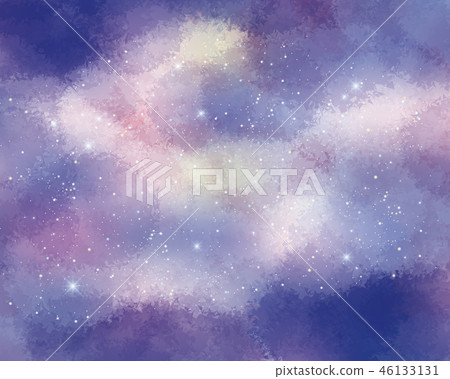 滿天星斗的天空背景 46133131