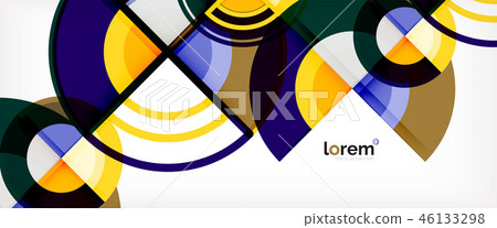 Modern geometric abstract background Modern geometric abstract background 46133298