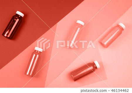 Bottles of Living Coral smoothies Bottles of Living Coral smoothies 46134462