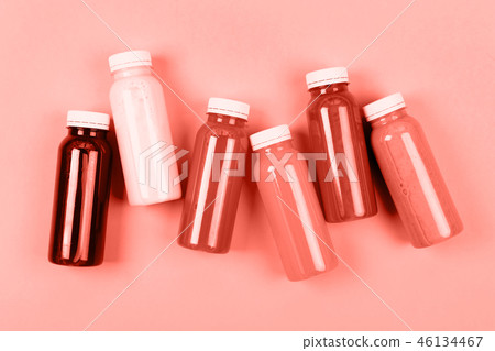 Bottles of Living Coral smoothies Bottles of Living Coral smoothies 46134467