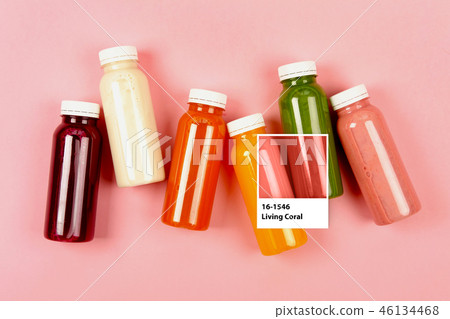 Bottles of Living Coral smoothies Bottles of Living Coral smoothies 46134468