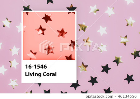Confetti inspired by Living Coral. 46134556