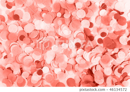 Confetti inspired by Living Coral. Confetti inspired by Living Coral. 46134572