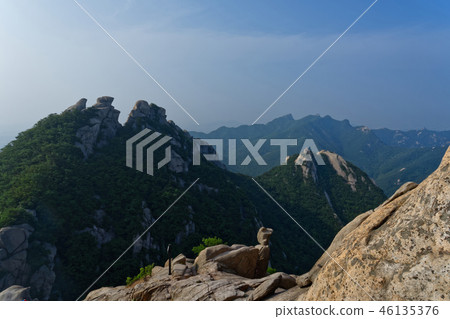 Mangyongdae and duck rock Mangyongdae and duck rock 46135376